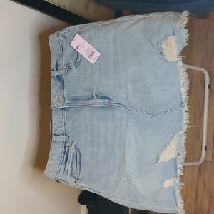Jean Skirt, size 16
